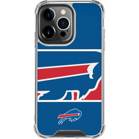 NFL Buffalo Bills Zone Block iPhone 15 Pro Clear Case